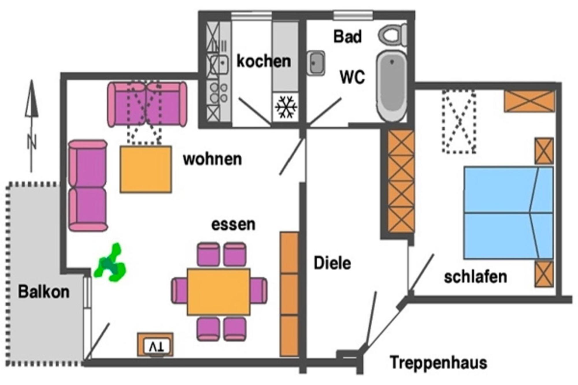 Апартаменти Residenz "Am Postplatz", Whg 15 Цингст Екстер'єр фото